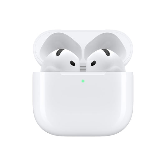 Apple AirPods 4 Wireless Earbuds, Bluetooth Headphones, with Active Noise Cancellation, Adaptive Audio, Transparency Mode, Personalized Spatial Audio, USB-C Charging Case, Wireless Charging, H2 Chip